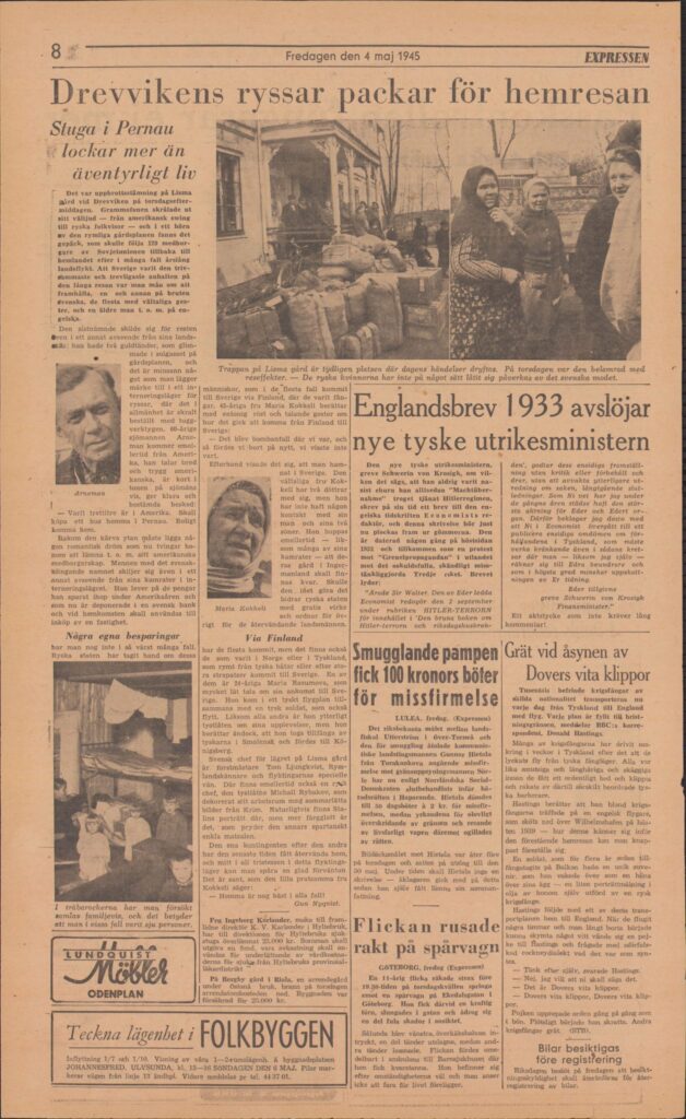 Tidningssida